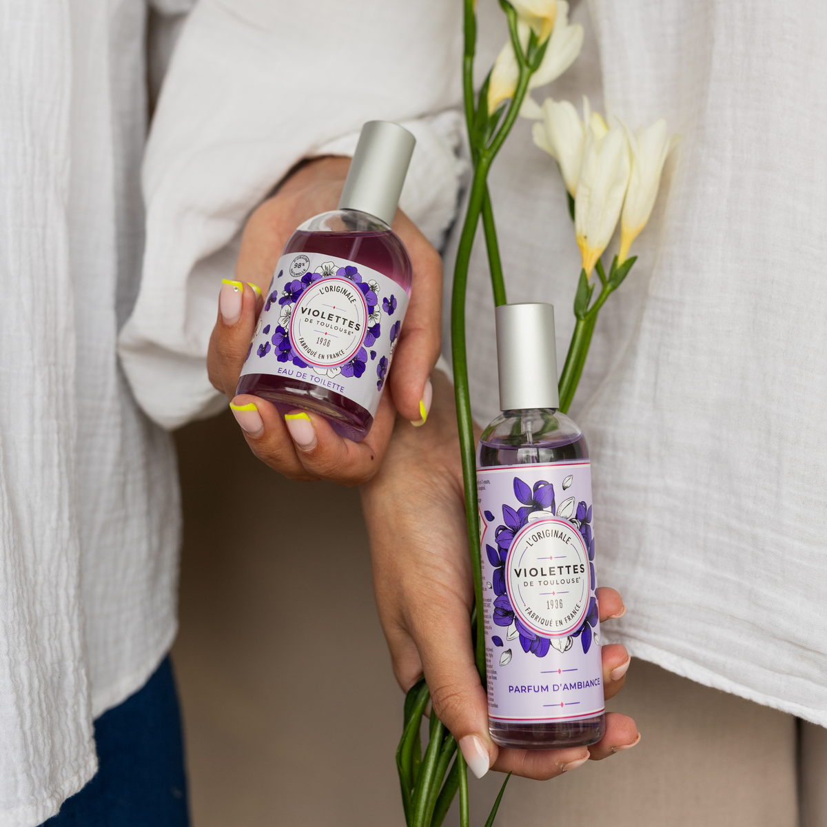 Duo Parfum d’ambiance et Eau de toilette 50ml - Violettes de Toulouse