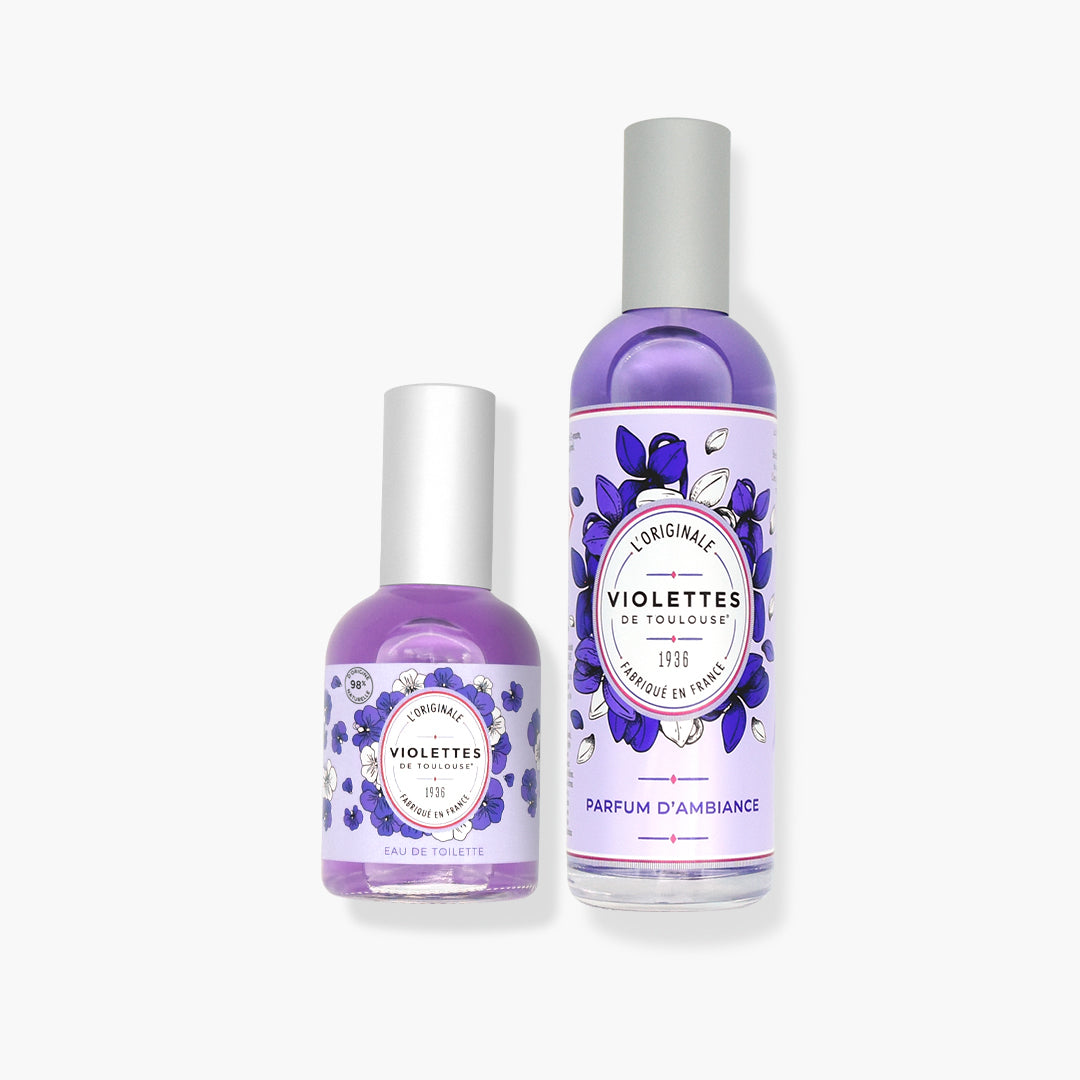 Duo Parfum d’ambiance et Eau de toilette 50ml - Violettes de Toulouse