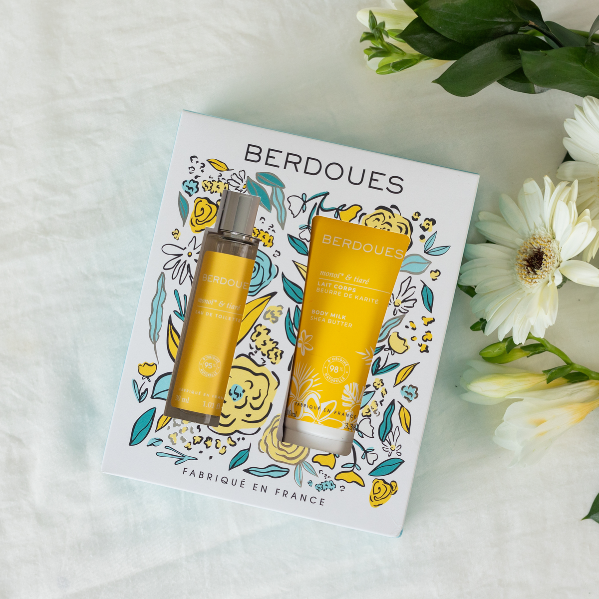 Coffret Monoï & Tiaré