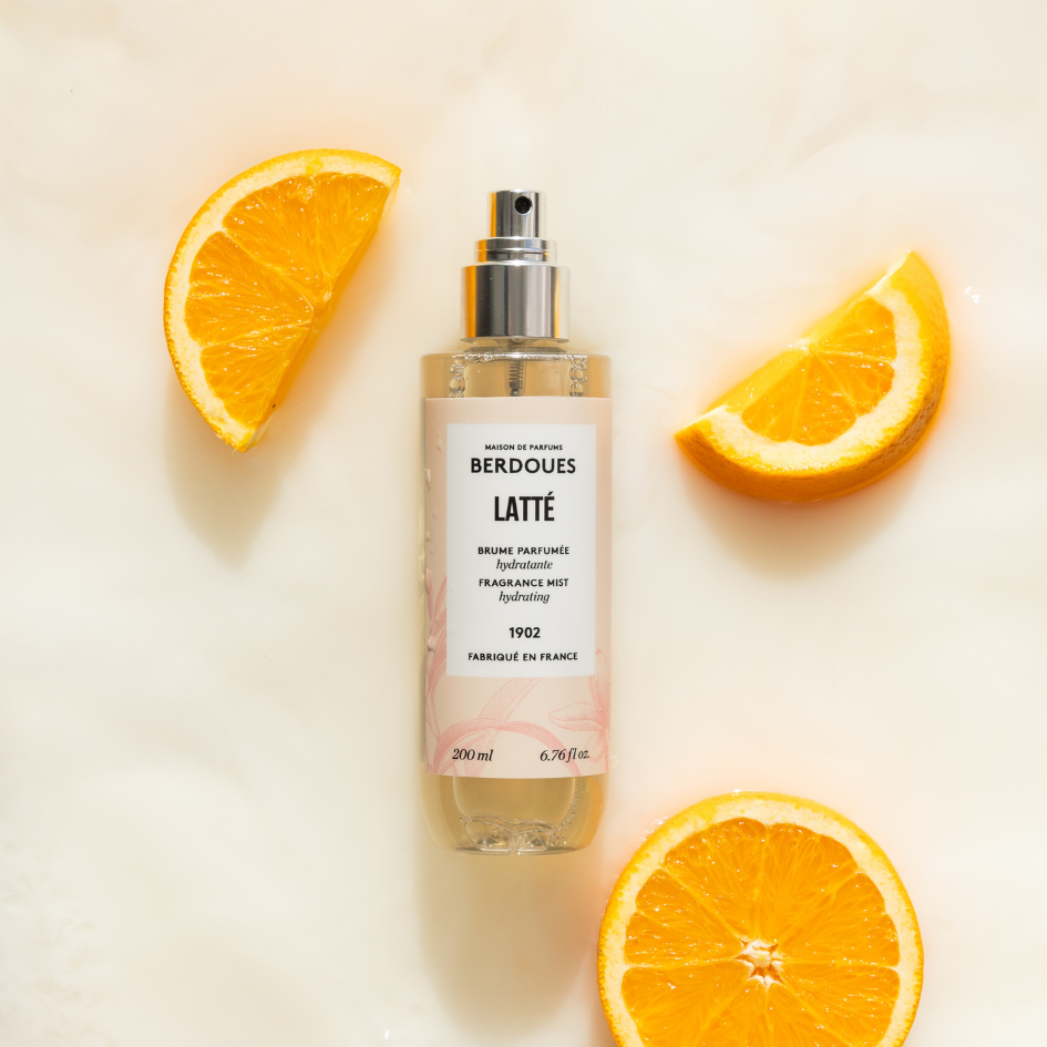 Brume parfumée hydratante Latté