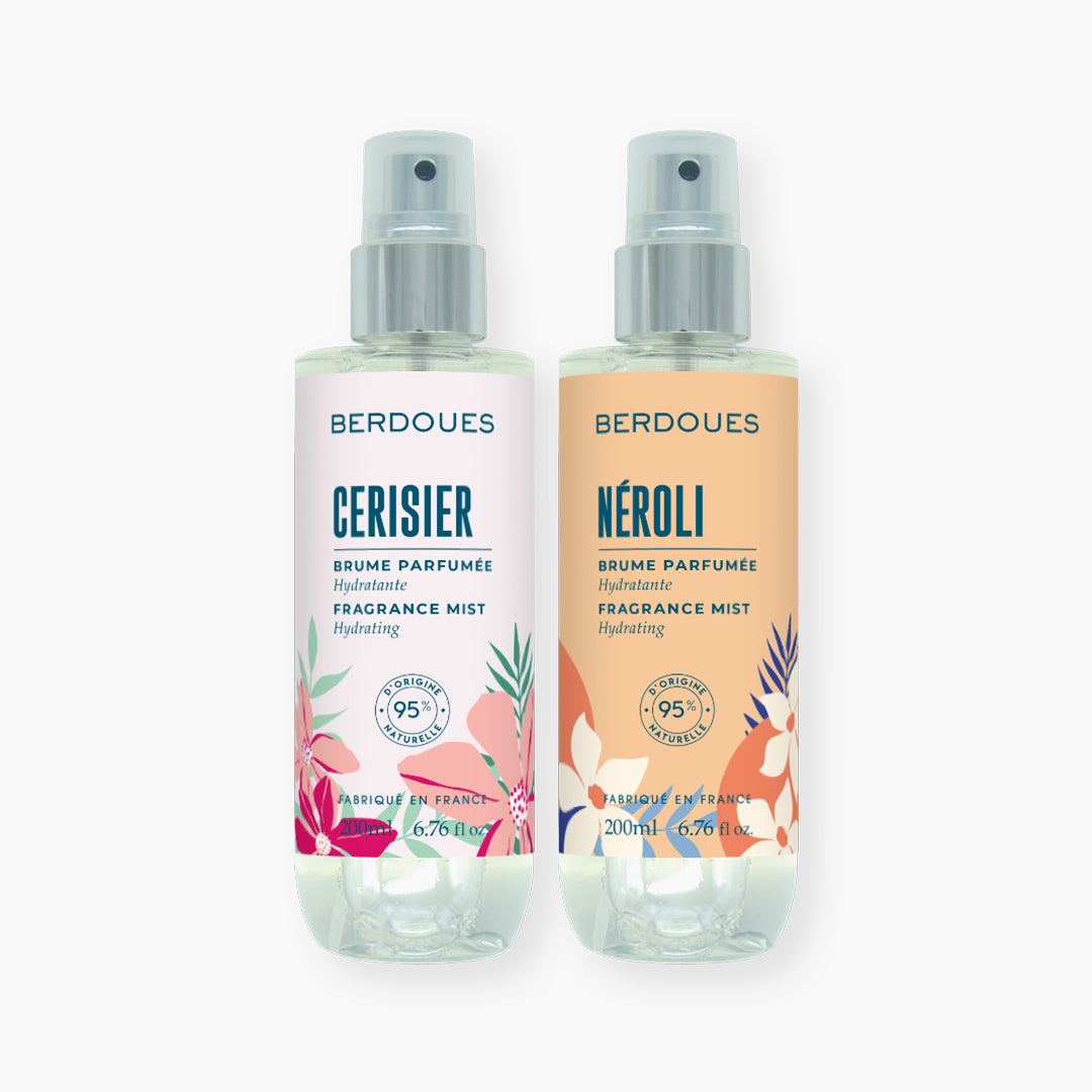 Duo Brumes Hydratantes Cerisier et Néroli